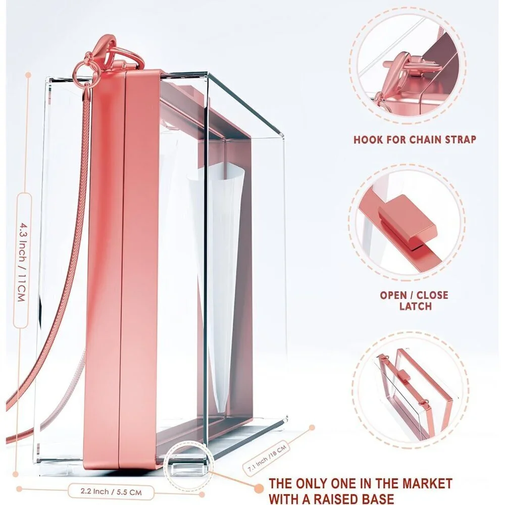N/A clear acrylic